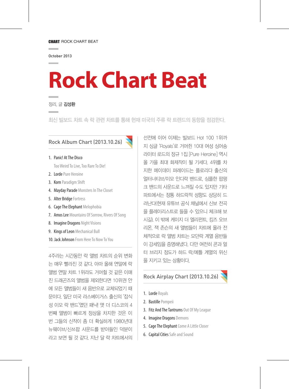 Rock Chart Beat — 원본 지면 p.104